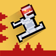 环形跑酷游戏：控制角色前进后退与跳跃